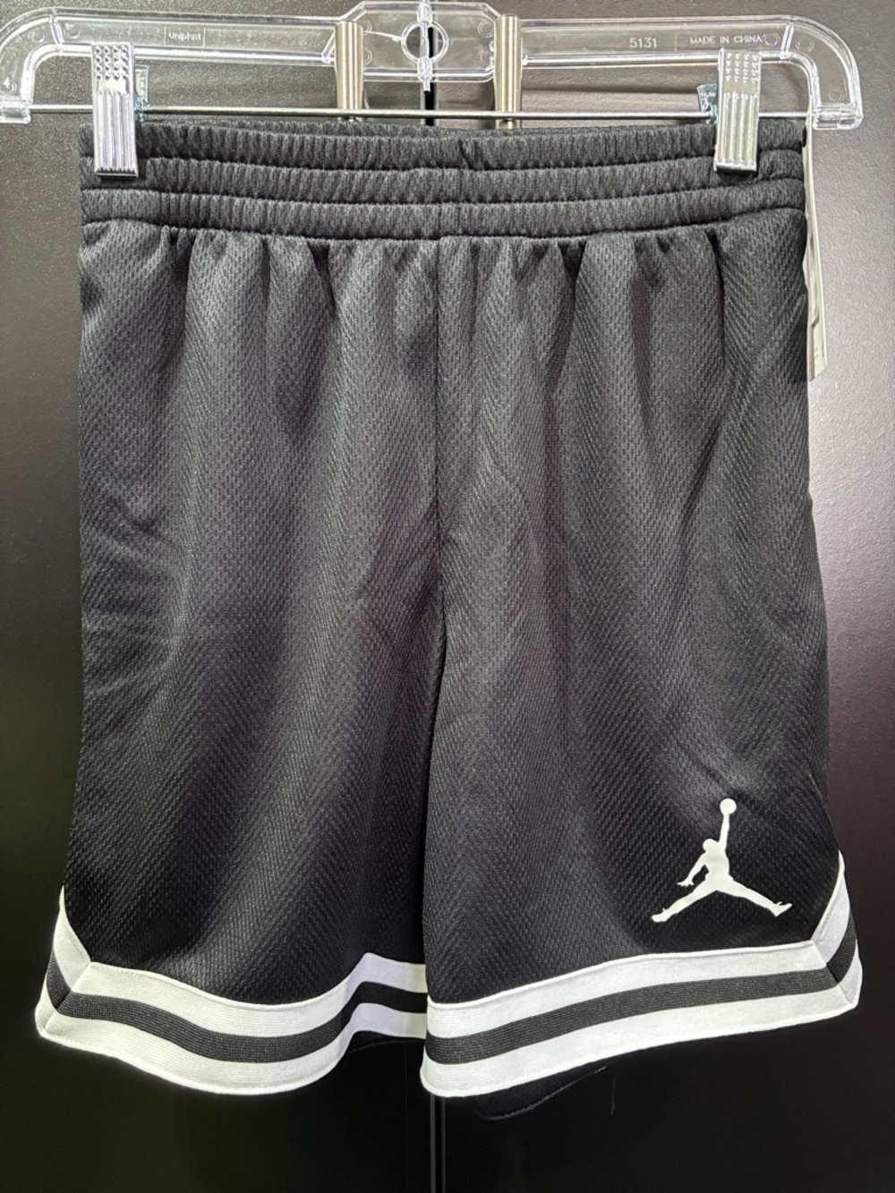 Jumpman Jordan Basketball shorts, logo graphic, elastic waist,athletic,2 stripe